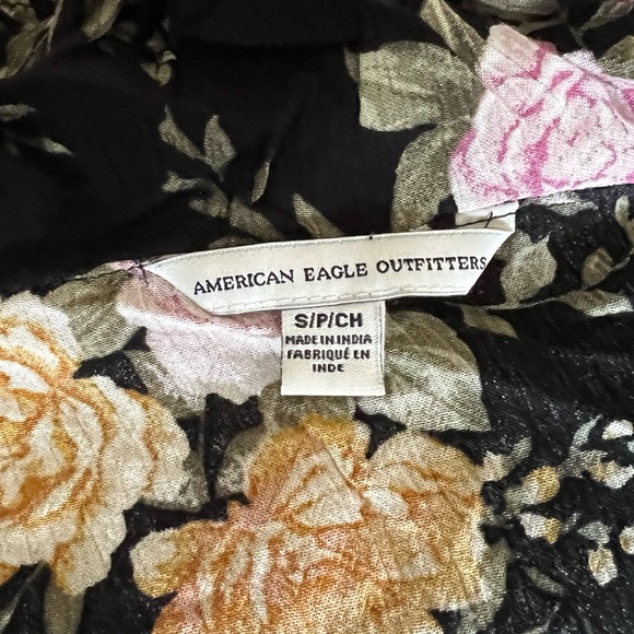 Flowy Boho American Eagle blouse - Picture 3 of 3